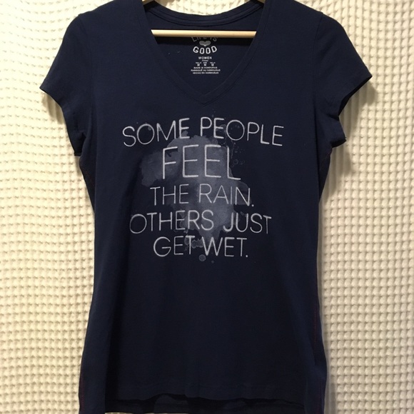 SOLD! Life is Good Some People Feel the Rain - Picture 2 of 6